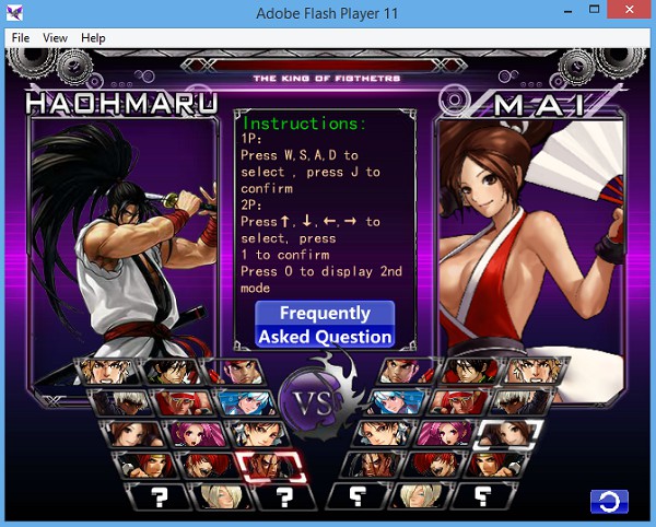 king of fighters wing 2.5